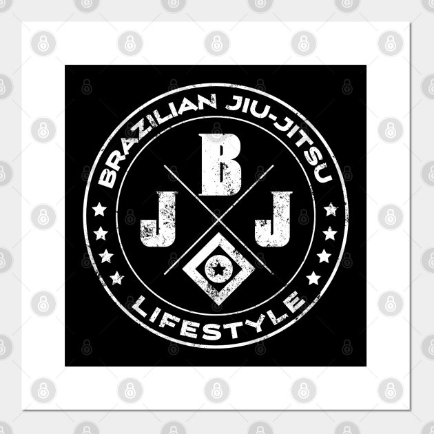 Brazilian Jiu-Jitsu Logo - Bjj - Posters and Art Prints | TeePublic